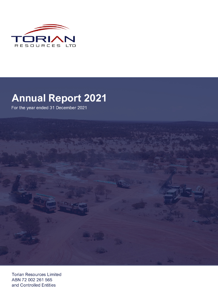 Asra Minerals（ASR）2021财年年度报告（英文版）