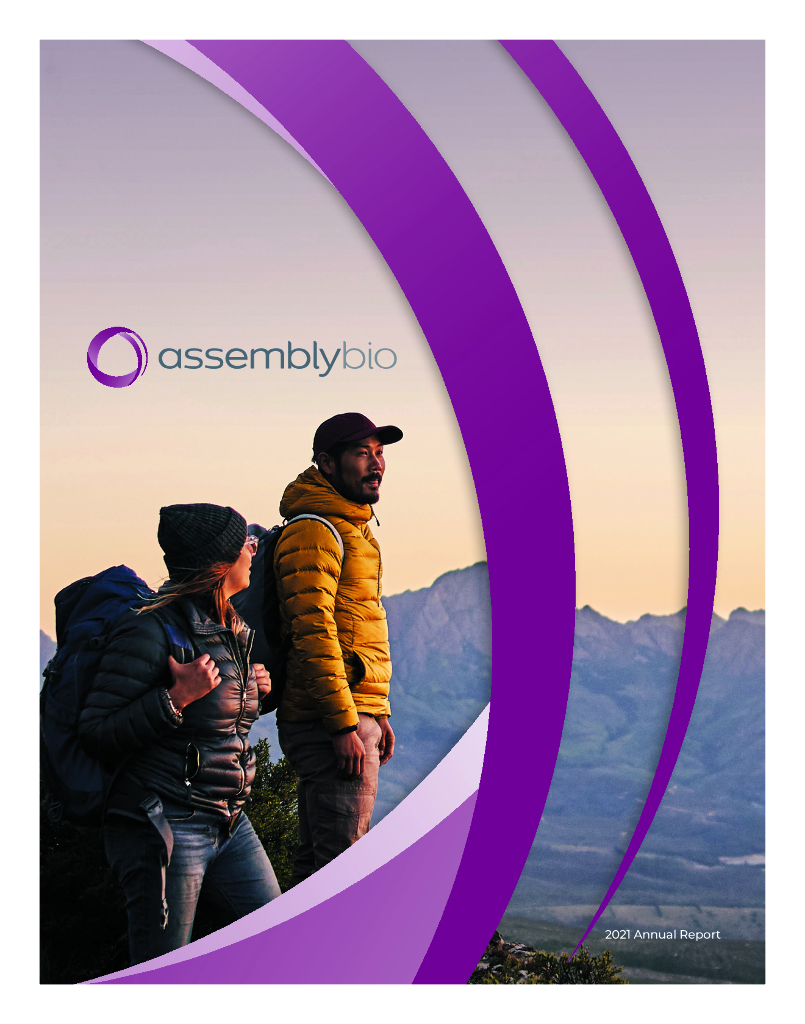 Assembly Biosciences Inc（ASMB）2021财年年度报告（英文版）