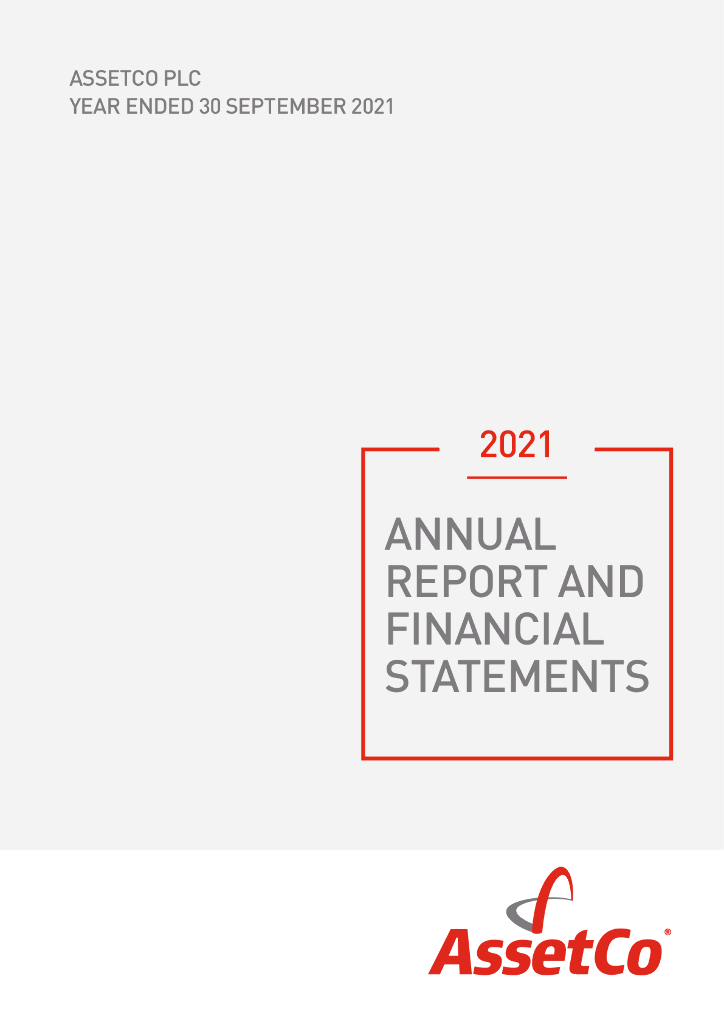 Assetco PLC（ASTO）2021财年年度报告（英文版）
