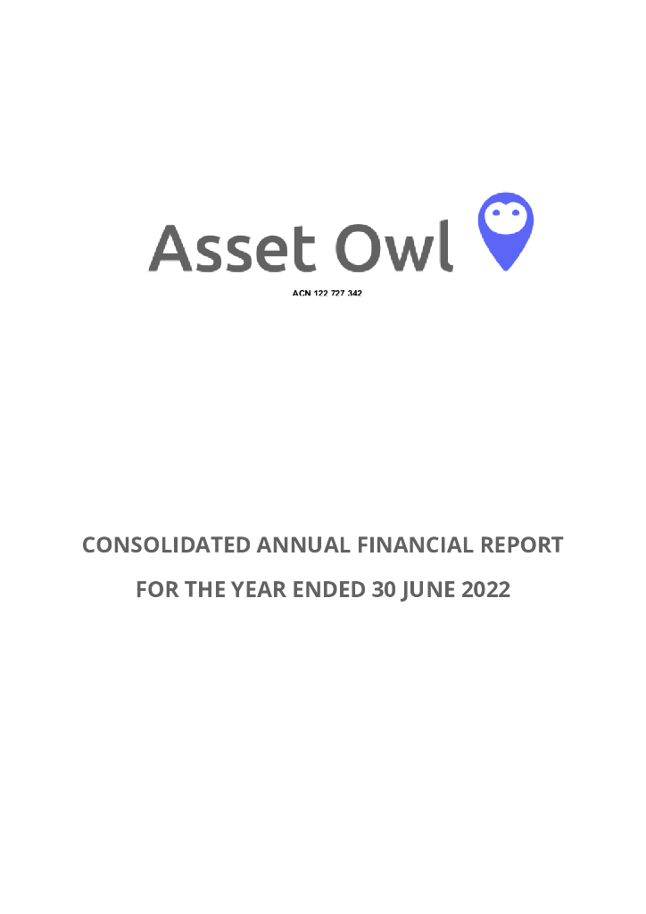 AssetOwl（AO1）2022财年年度报告（英文版）