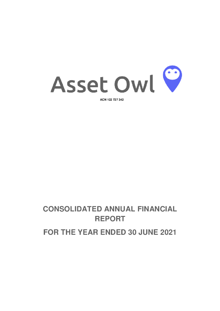 AssetOwl（AO1）2021财年年度报告（英文版）