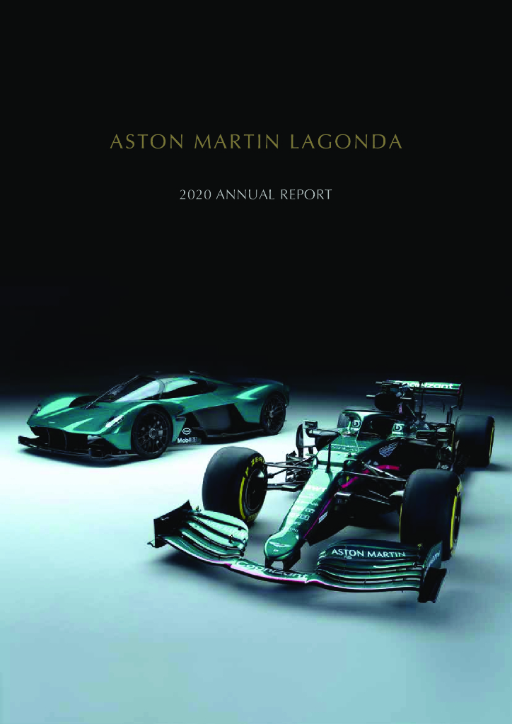Aston Martin Lagonda Global Holdings（AML）2020财年年度报告（英文版）