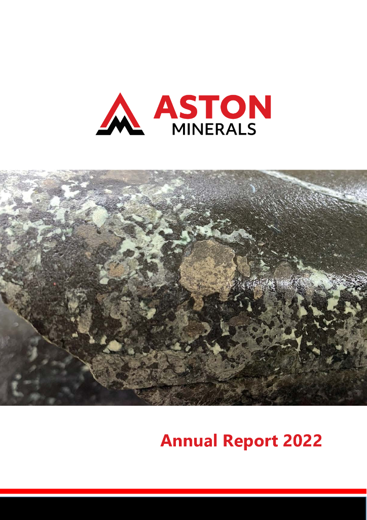 Aston Minerals（ASO）2022财年年度报告（英文版）