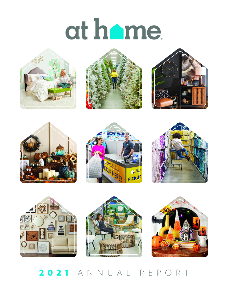 At Home Group Inc.（HOME）2021财年年度报告（英文版）