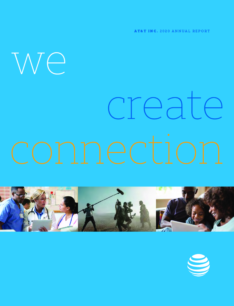 AT&T Inc.（T）2020财年年度报告（英文版）