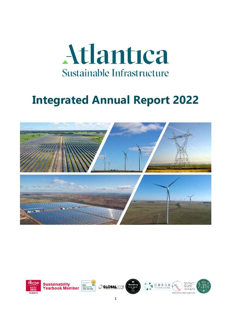 Atlantica Yield PLC（AY）2022年社会责任报告（英文版）