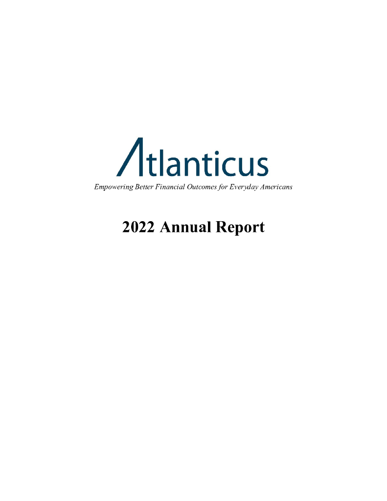 Atlanticus Holdings Corporation（ATLC）2022财年年度报告（英文版）