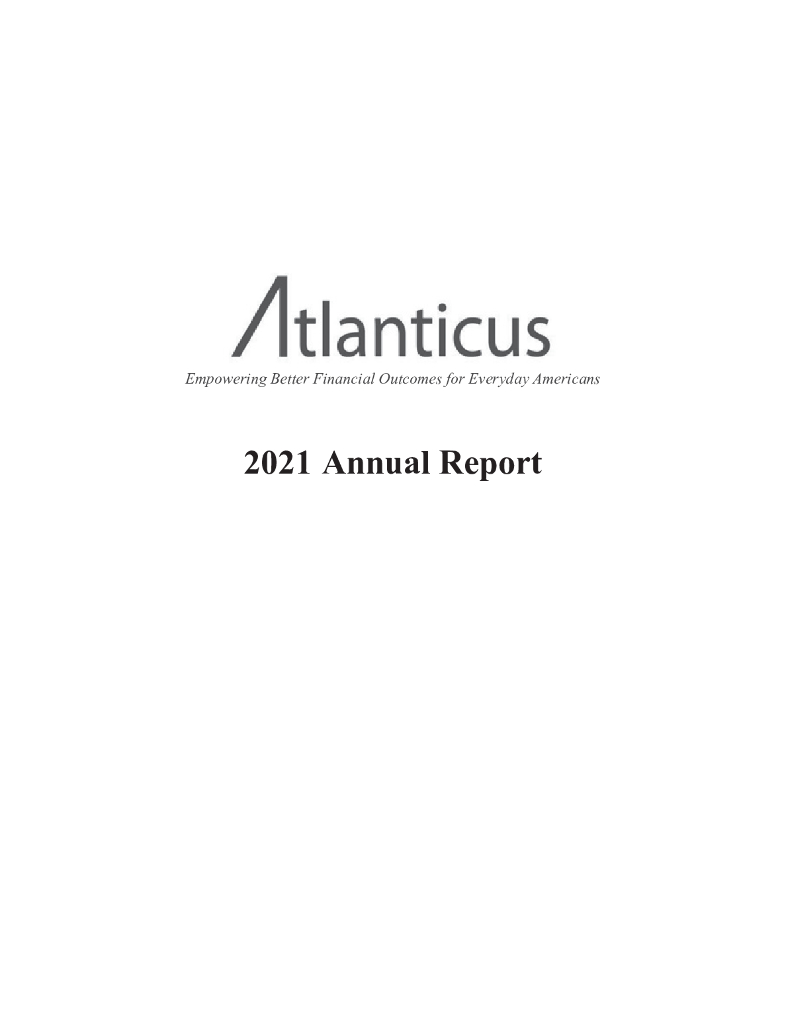 Atlanticus Holdings Corporation（ATLC）2021财年年度报告（英文版）