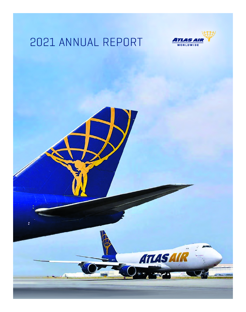 Atlas Air Worldwide Holdings Inc.（AAWW）2021财年年度报告（英文版）