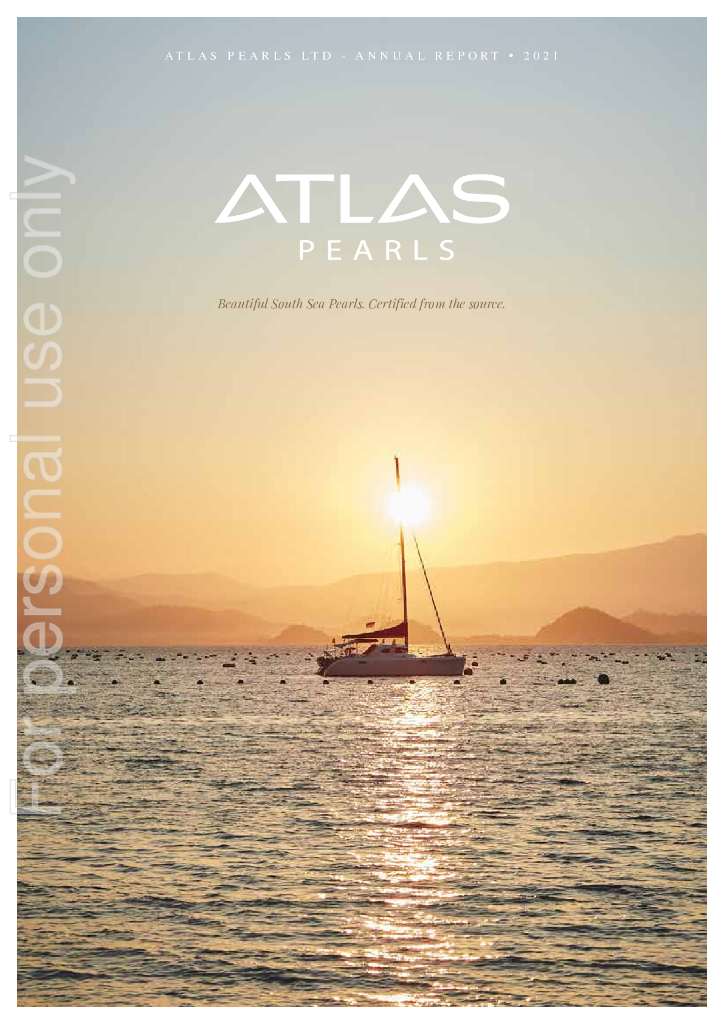 Atlas Pearls（ATP）2021财年年度报告（英文版）