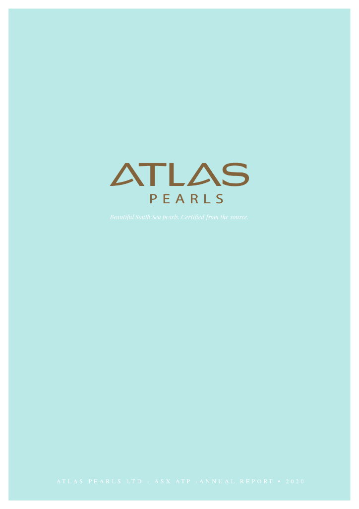 Atlas Pearls（ATP）2020财年年度报告（英文版）