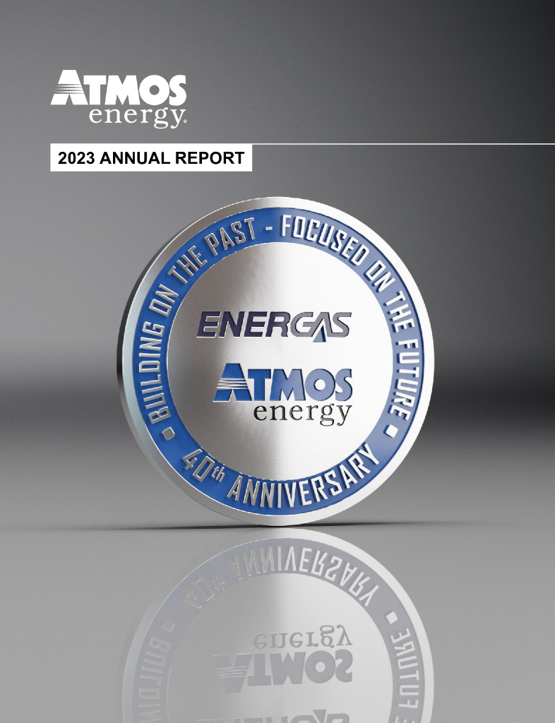 Atmos Energy Corporation（ATO）2023财年年度报告（英文版）