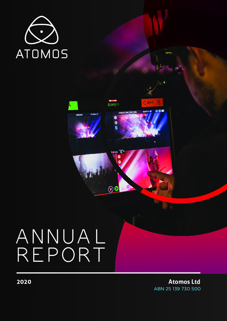 Atomos Limited（AMS）2020财年年度报告（英文版）