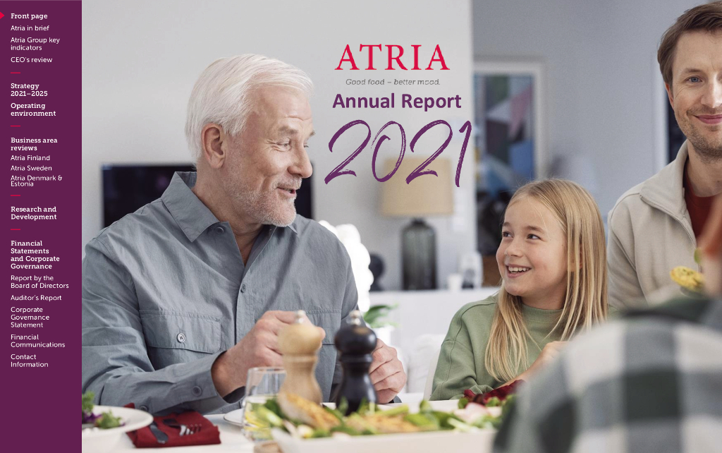 Atria 2021财年年度报告（英文版）