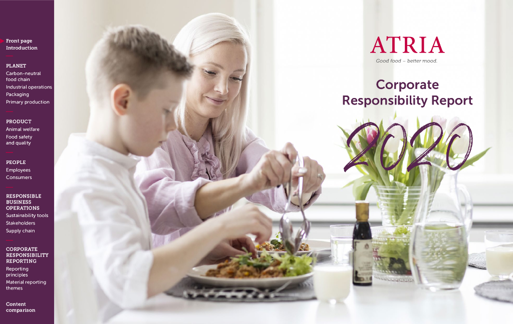 Atria 2020年社会责任报告（英文版）