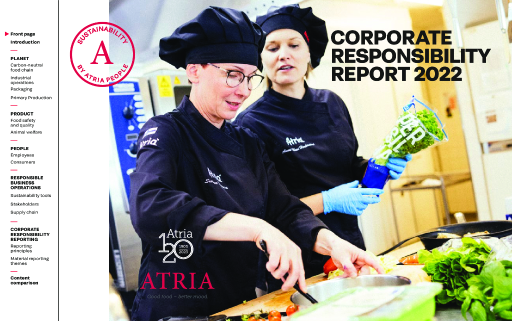 Atria 2022年社会责任报告（英文版）