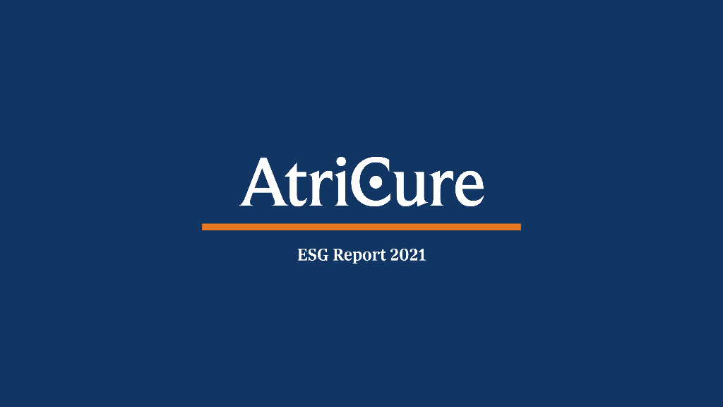 AtriCure, Inc.（ATRC）2021年ESG报告（英文版）
