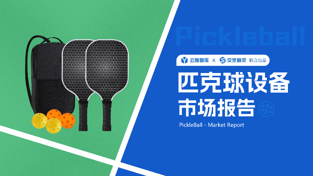 云雅智库&卖家精灵：2023匹克球设备市场报告