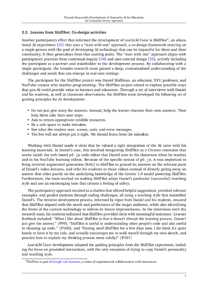 谷歌：2024基于评价驱动的生成性人工智能教育负责任发展研究报告（英文版）_第7页