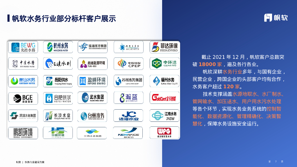 帆软：水务行业数据可视化建设方案_第7页