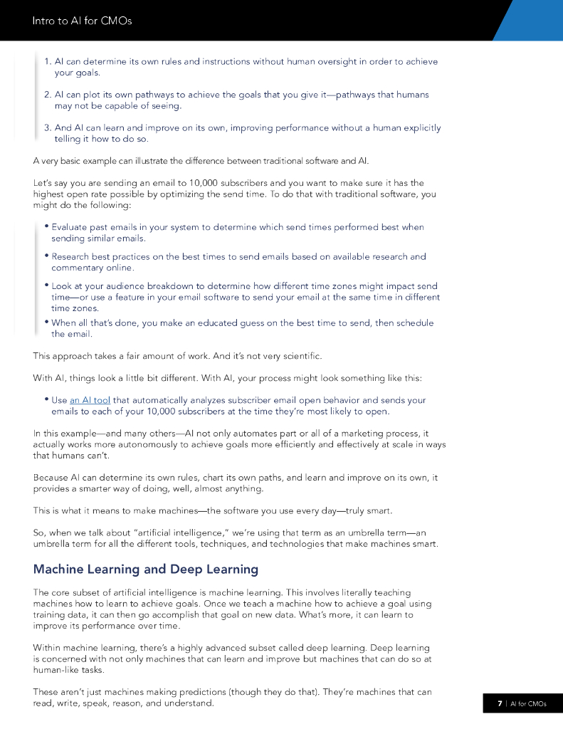 Marketing AI Institute：2023人工智能与首席营销官（CMO）：AI驱动的真实世界的数字化转型蓝图报告（英文版）_第7页