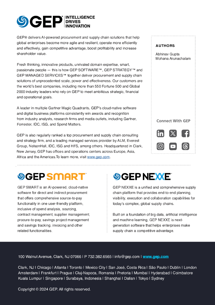 GEP：2024具有生成人工智能能力的下一代采购转换流程报告（英文版）_第8页