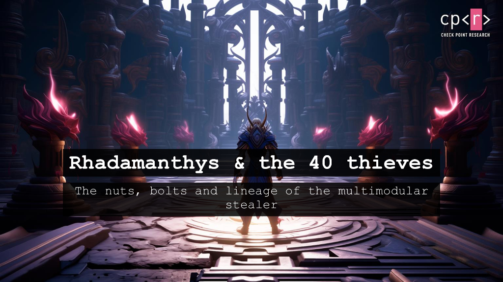 Rhadamanthys and the 40 thieves