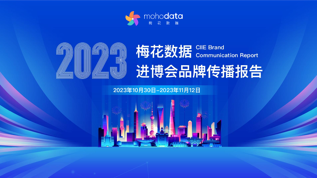 梅花数据：2023进博会品牌传播报告