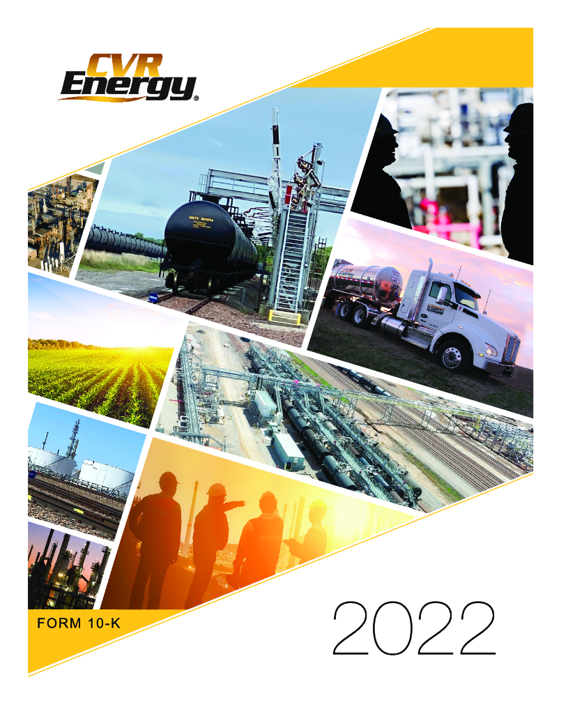 CVR Energy Inc.（CVI）2022财年年度报告（英文版）