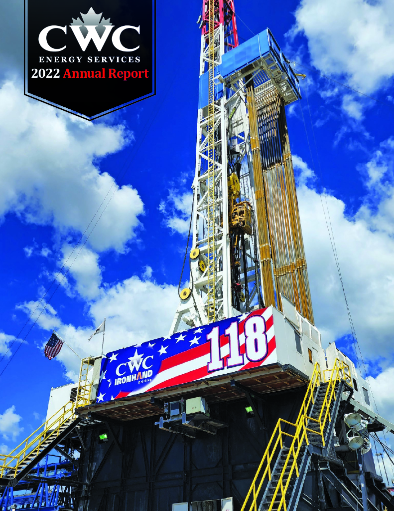 CWC Energy Services Corp.（CWC）2022财年年度报告（英文版）