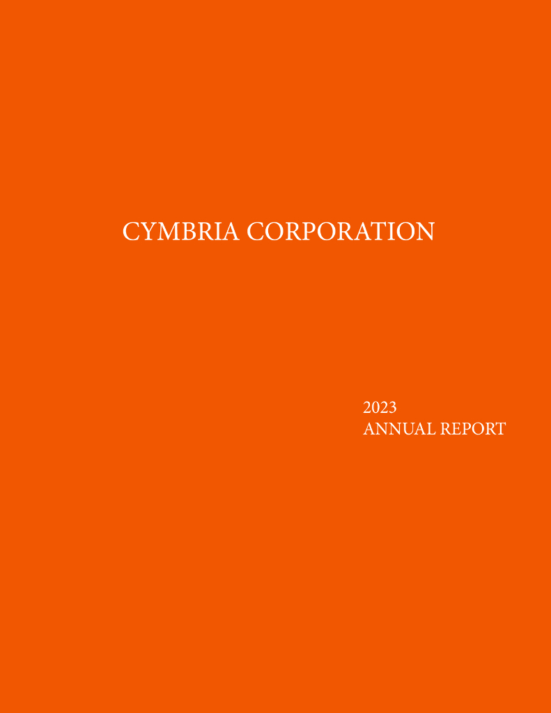 Cymbria Corporation（CYB）2023财年年度报告（英文版）