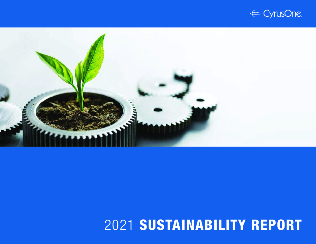 CyrusOne Inc（CONE）2021年可持续发展报告（英文版）