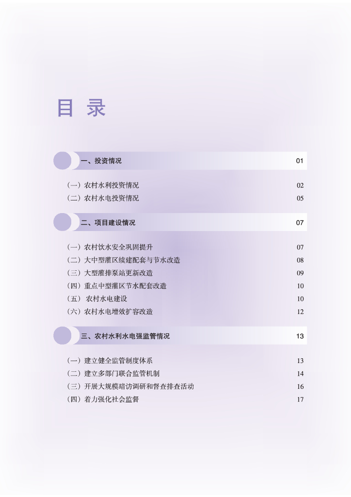 水利部：2019年农村水利水电工作年度报告