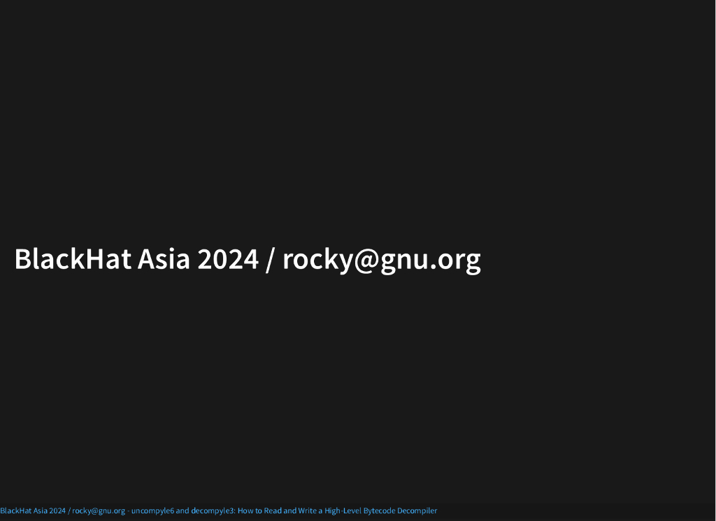 Asia-24-Bernstein-How-to-Get-the-Most-Out-of-the-Python