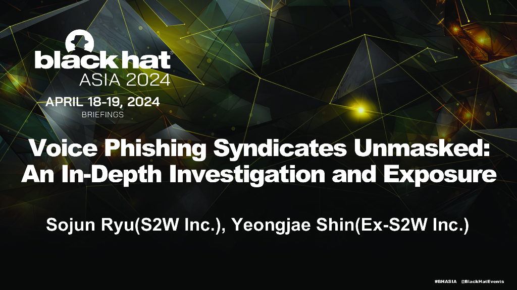 Asia-24-Ryu-Voice-Phishing-Syndicates