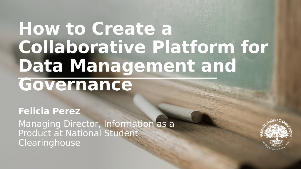 How to Create a Collaborative Platform for Data Management and Governance_Perez