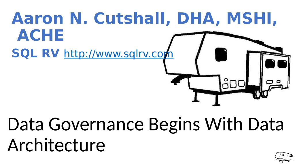 Moving to a Modern Data Architecture_Cutshall