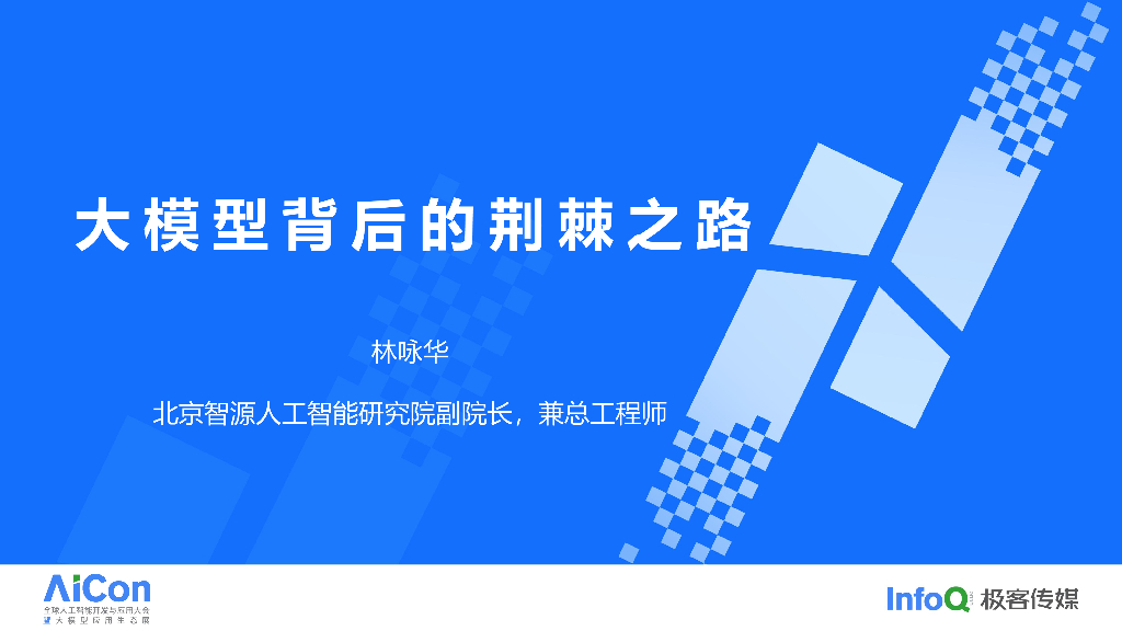 大模型背后的荆棘之路-林咏华