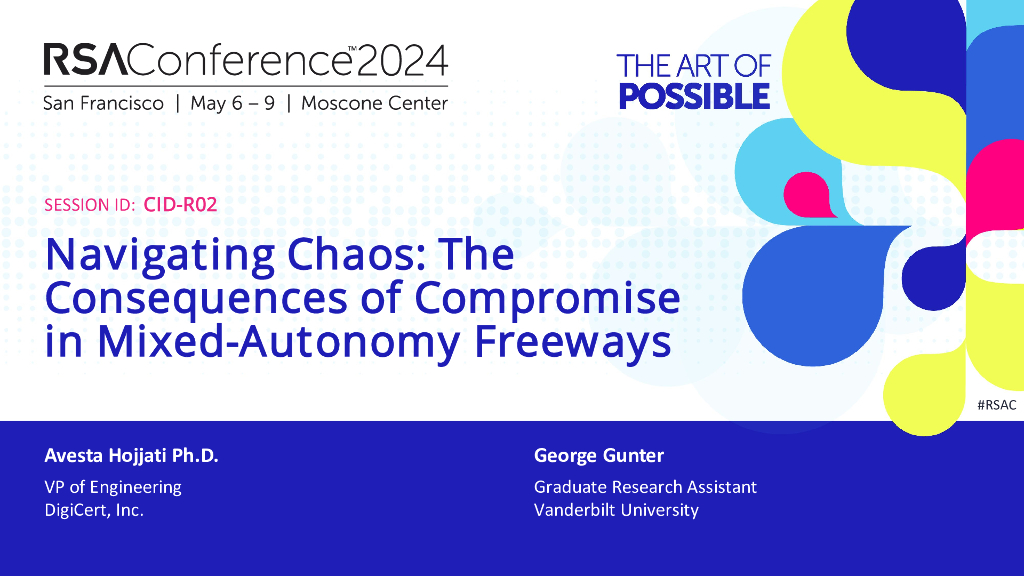 2024_USA24_CID R02_01：Navigating Chaos The Consequences of Compromise in Mixed Autonomy Freeways