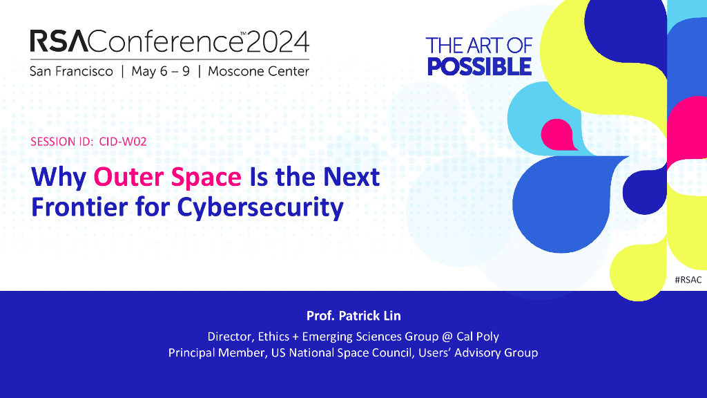 2024_USA24_CID W02_01：Why Outer Space Is the Next Frontier for Cybersecurity