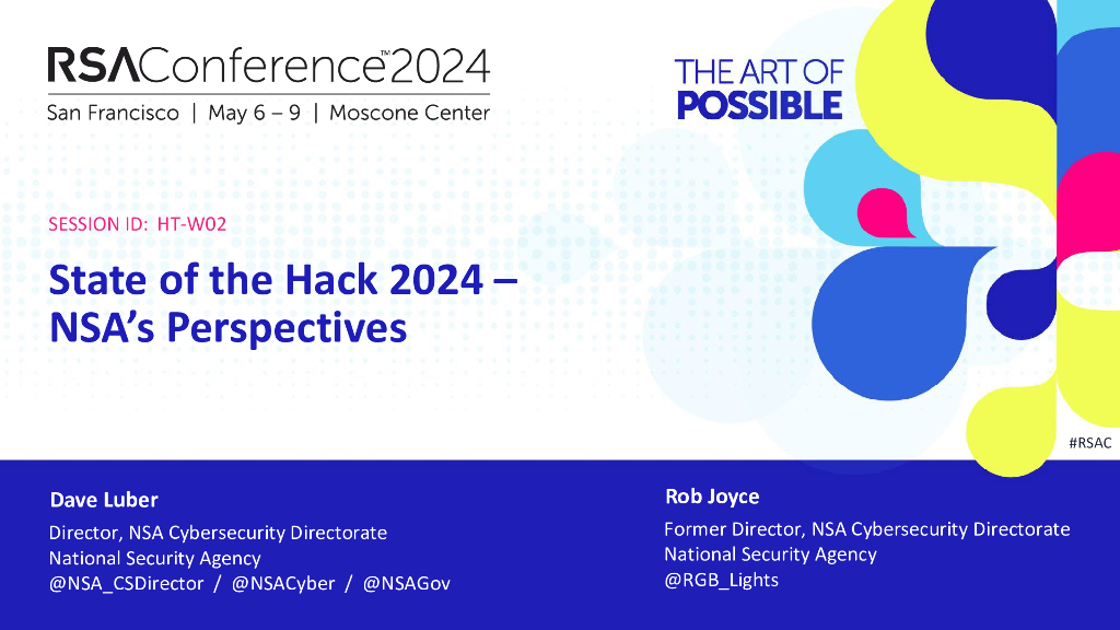 2024_USA24_HT W02_01：State of the Hack 2024 NSA Perspective