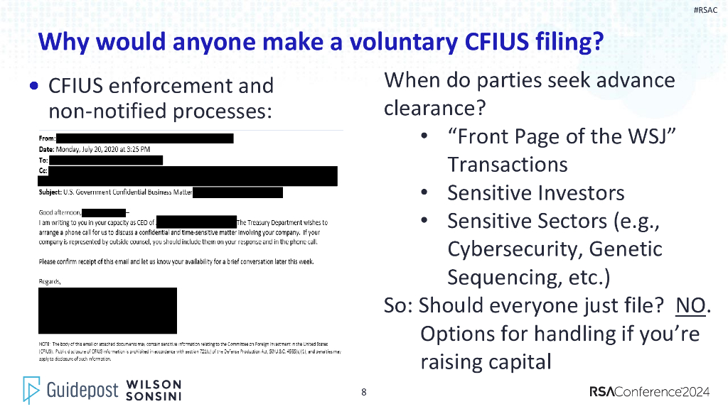 2024_USA24_LAW W08_01：Living with Chronic CFIUS Foreign Investment Review Security Imperatives_第8页