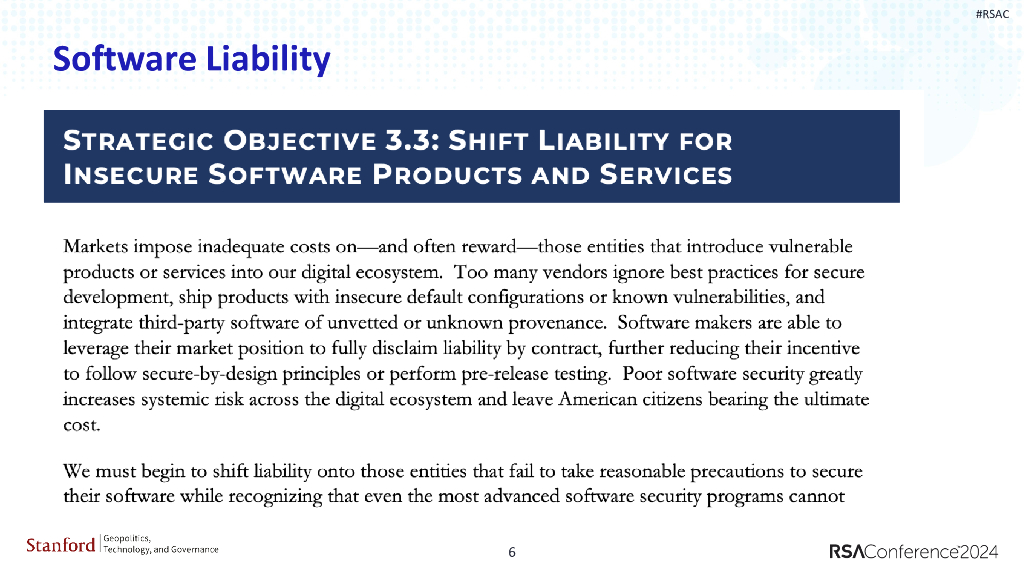 2024_USA24_LAW M01_01：Cybersecuritys Next Legal and Policy Frontier Software Liability_第6页