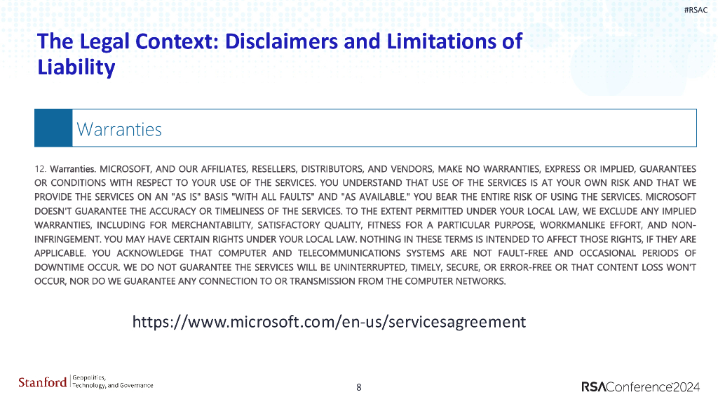 2024_USA24_LAW M01_01：Cybersecuritys Next Legal and Policy Frontier Software Liability_第8页