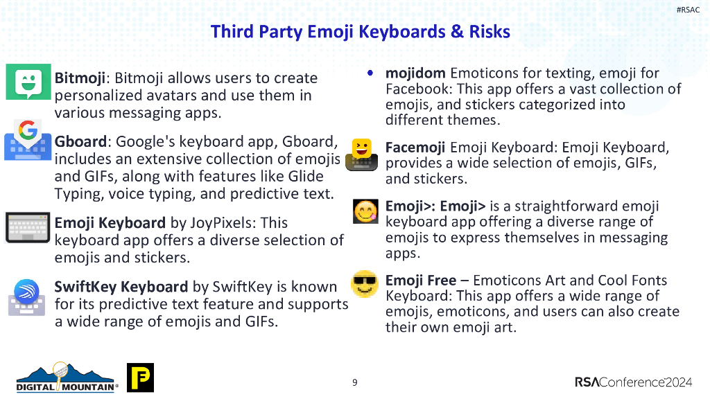 2024_USA24_MASH T10_01： The Evolving Role of Emojis in Investigations and Data Security_第9页