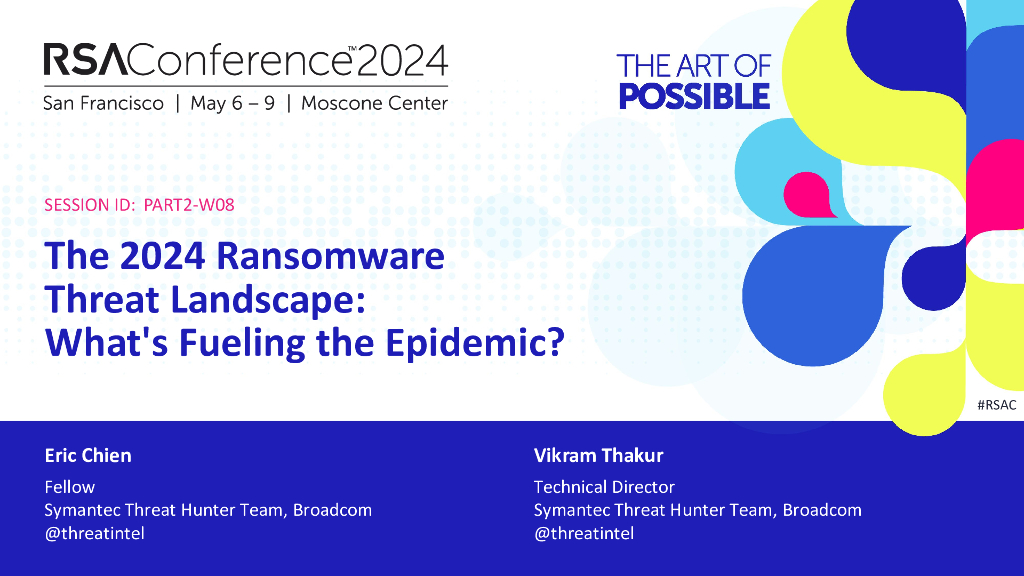 2024_USA24_PART2 W08_01：The 2024 Ransomware Threat Landscape Whats Fueling the Epidemic