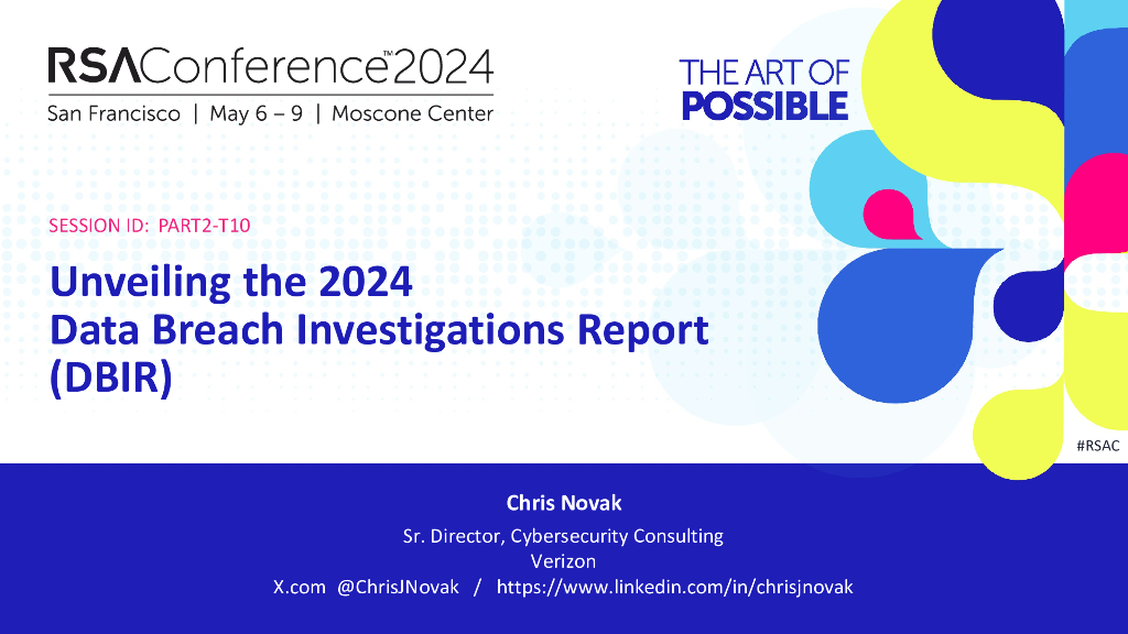 2024_USA24_PART2 T10_01：Unveiling the 2024 Data Breach Investigations Report DBIR