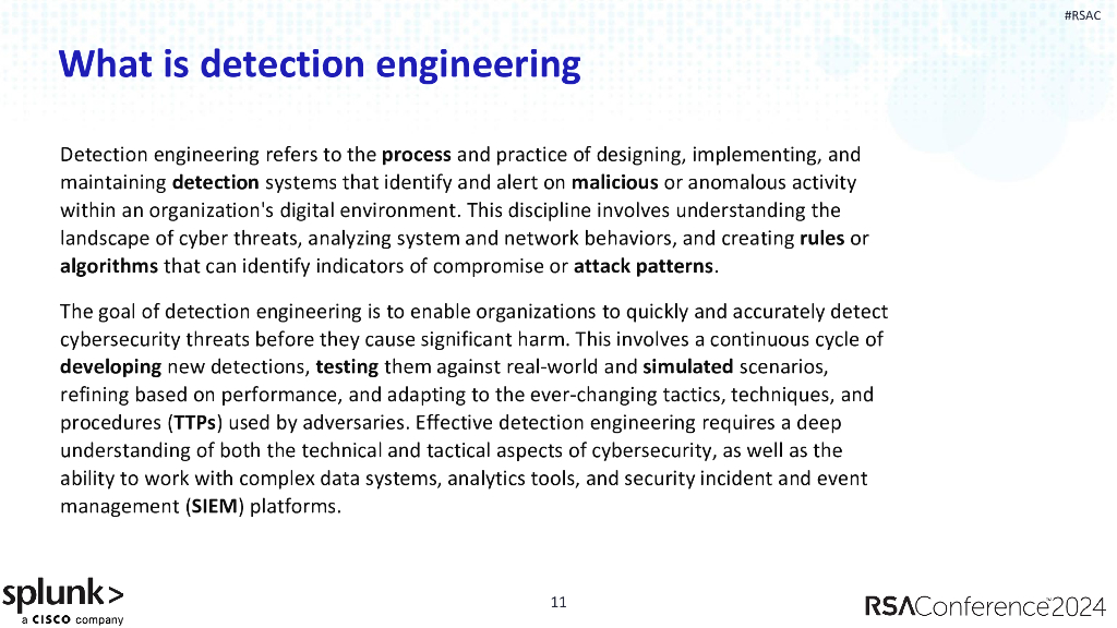 2024_USA24_PART1 R02_01：A Blueprint for Detection Engineering Tools Processes and Metrics_第9页