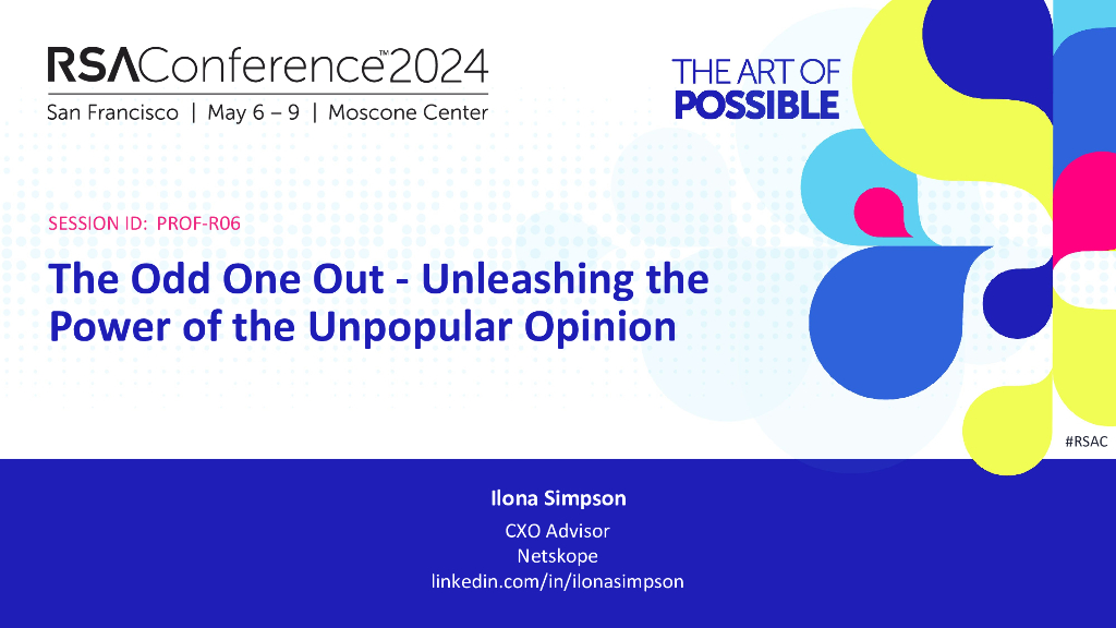 2024_USA24_PROF R06_01：The Odd One Out Unleashing the Power of Unpopular Opinion