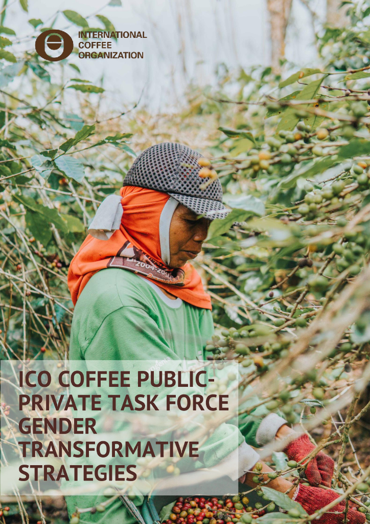 ICO国际咖啡组织：咖啡公私工作队——性别变革战略（英文版）